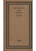 Giovanni Boccaccio - Dante élete