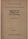Világhy Miklós,Sárándi Imre,Eörsi Gyula,Kemenes Béla - Kötelmi jog - Különös rész