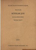Eörsi Gyula - Kötelmi jog