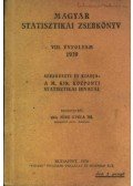 Mike Gyula - Magyar Statisztikai Zsebkönyv VIII. évfolyam 1939.