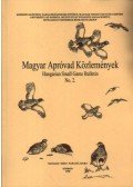 Faragó Sándor - Magyar apróvad közlemények 2.