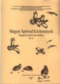 Faragó Sándor - Magyar apróvad közlemények 6.