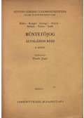 Pintér Jenő - Büntetőjog - Általános II. rész