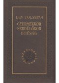 Lev Tolsztoj - Gyermekkor, serdülőkor, ifjúság