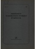 Kolossváry Szabolcsné,Luncz Géza - Erdészeti Tudományos Intézet Évkönyve 1952.