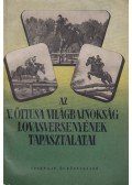 Tóth Béla - Az V. öttusa világbajnokság lovasversenyének tapasztalatai