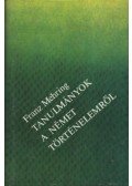 Mehring, Franz - Tanulmányok a német történelemről