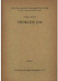 Világhy Miklós - Öröklési jog