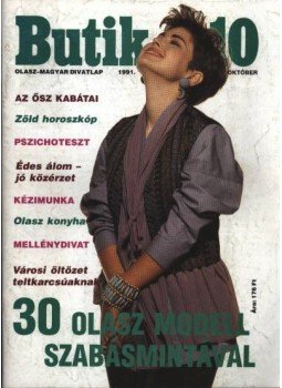 Moldován Katalin - Butik 1991/10 Moldován Katalin - Butik 1991/10, Budapest 1991 antikvár könyv