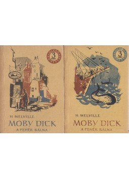 Herman Melville - Moby Dick I-II. Herman Melville - Moby Dick I-II., Budapest 1963 antikvár könyv