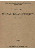 Szűts Emil - Magyarország története (1790-1849)