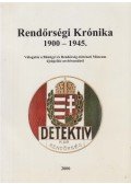Dr. Sági Zoltán - Rendőrségi krónika 1900-1945.