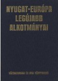 Dr. Kovács István,Tóth Károly Dr. - Nyugat-Európa legújabb alkotmányai