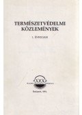 Bankovics Attila - Természetvédelmi közlemények 1.