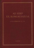 Fedor János (szerk.) - Az SzKP XX. kongresszusa