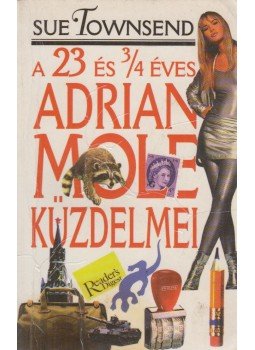 Sue Townsend - A 23 és 3/4 éves Adrian Mole küzdelmei, Budapest 1998 antikvár könyv