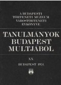 Több szerző - Tanulmányok Budapest múltjából XX.