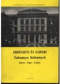 Dr. Gencsi László - Erdészeti és faipari Tudományos közlemények 1982. év 1. sz.