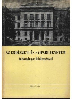 Dr. Herpay Imre - Az Erdészeti és Faipari Egyetem tudományos közleményei 1969. év 1. szám
