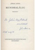 Jókai Anna - Mindhalálig