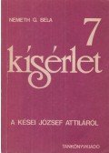 Németh G. Béla - 7 kísérlet a kései József Attiláról