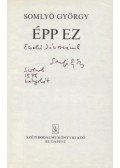 Somlyó György - Épp ez