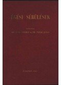 Dr. Novák János,János György - Égési sérülések