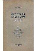 Kiss Dénes - Ékszeres ékeskedő (aláírt)