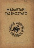 Szentendrey Géza - Madártani tájékoztató 1981. január-március