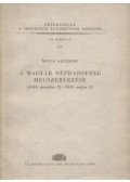 Mucs Sándor - A Magyar Néphadsereg megszervezése