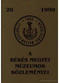 Grin Igor (szerk.),Szatmári Imre - A Békés Megyei Múzeumok közleményei 20. 1999