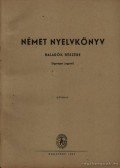Verbényi László - Német nyelvkönyv haladók részére