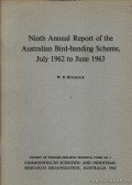 W. B. Hitchcock - Ninth annual report of the Australian bird-banding scheme, july 1962 to june 1963. (9. évi jegyzéke az Ausztráliában jelzett madaraknak.)