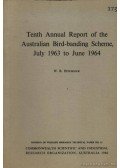 W. B. Hitchcock - Tenth annual report of the Australian bird-banding scheme, july 1963 to june 1964. ( 10. évi kiadványa az Ausztráliában megjelölt madarak jegyzékének.)