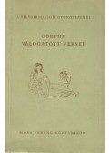Vas István - Goethe válogatott versei