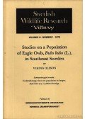 Viking Olsson - Studies on a population of Eagle Owls, Bubo bubo in Southeast Sweden