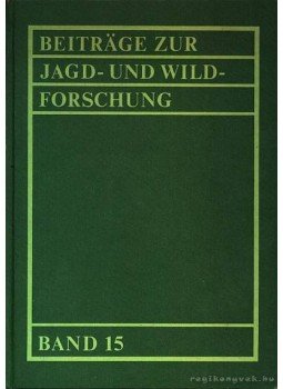  - Beitrage zur Jagd- und Wild-forschung (Hozzájárulások a vad- és vadászati kutatásokhoz.), Halle 1998 antikvár könyv
