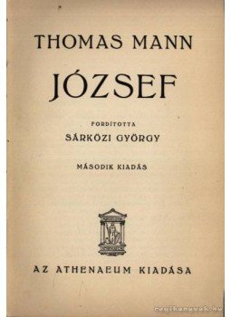 Thomas Mann - József Thomas Mann - József, Budapest 0 antikvár könyv