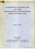 Short, Lester L. - Systematics and Behavior of some North American woodpeckers, Genus Picodes (Aves)