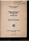 Murphy, Joseph,Camenzind, Franz J.,Smith, Dwight G.,Weston, J. Bradford - Nesting Ecology of Raptorial Birds in Central Utah (A ragadozómadarak fészkelési szokásai Utah államban)