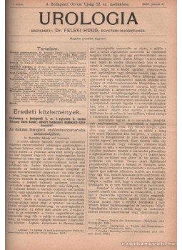 Több szerkesztő - A Budapesti Orvosi Újság mellékletei 1908. Több szerkesztő - A Budapesti Orvosi Újság mellékletei 1908., Budapest 1908 antikvár könyv