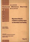 Crompton, Robert D.,Frank C. Bellrose - Migrational Behavior of Mallards and Black Ducks as Determined from Banding (Vad és feketekacsák vándorlási szokásai az éghajlati övek függvényében)