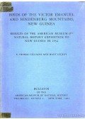 Gilliard, E. Thomas - Birds of the Victor Emanuel and Hindenburg Mountains, New Guinea (A Viktor Emanuel és Hindenburg hegyek madarai, Új-Guinea)