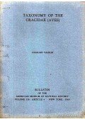 Vaurie, Charles - Taxonomy of the Cracidae /Aves/ (A hokkó-félék /madarak/ osztályozása)