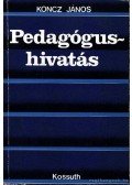 Koncz János - Pedagógushivatás