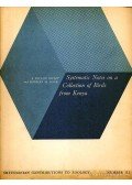 Ripley, Dillon S.,Bond, Gorman M. - Systematic Notes on a Collection of Birds from Kenya (Rendszeres feljegyzések gyűjteménye Kenya madarairól)