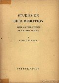 Rudebeck, Gustaf - Studies on Bird Migration (Madárvonulási tanulmányok)