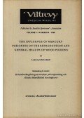 Ljunggren, Lars - The Influence of Mercury Poisoning on the Reproduction and General Health of Wood Pigeons