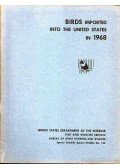 Richard C. Banks - Birds Imported into the United States in 1968