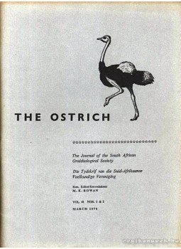 Rowan, M. K. - The Ostrich Vol. 41. No. 1-2. 1970 (A stucc 41. évf. 1-2. szám 1970), Cape Town 1970 antikvár könyv